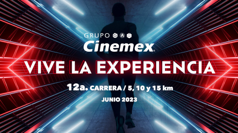 Cinemex presenta la carrera Grupo Cinemex 2023