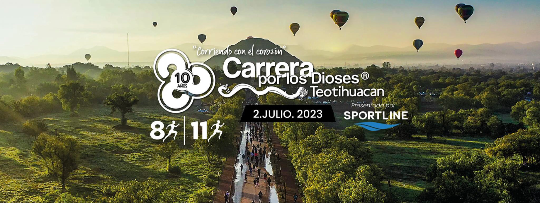 10 años de Carrera por los Dioses Teotihuacán, 10 años corriendo con el corazón