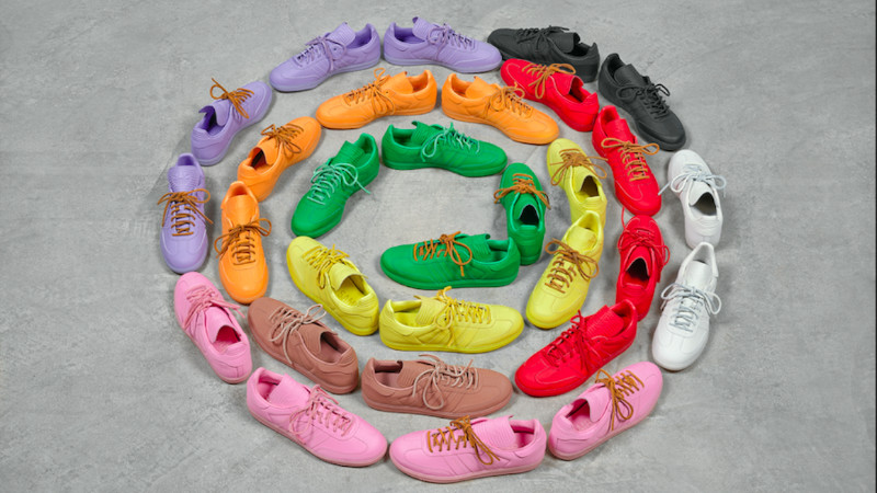 Humanrace de Pharrell Williams y adidas Originals revelan su colección Humanrace Samba Colors by Pharrell