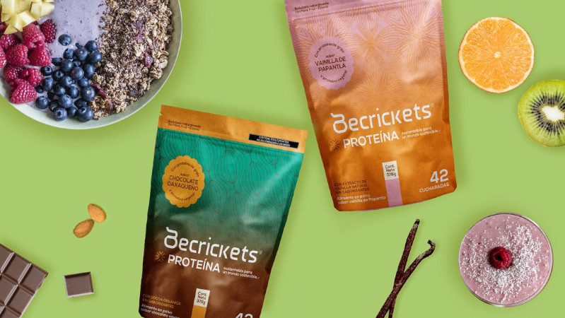 Nuevo empaque de BeCrickets, con la misma calidad y sabor excepcional