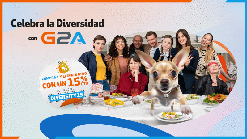 G2A anuncia un diverso catálogo de juegos para compartir juntos con un 15% descuento en segundas compras