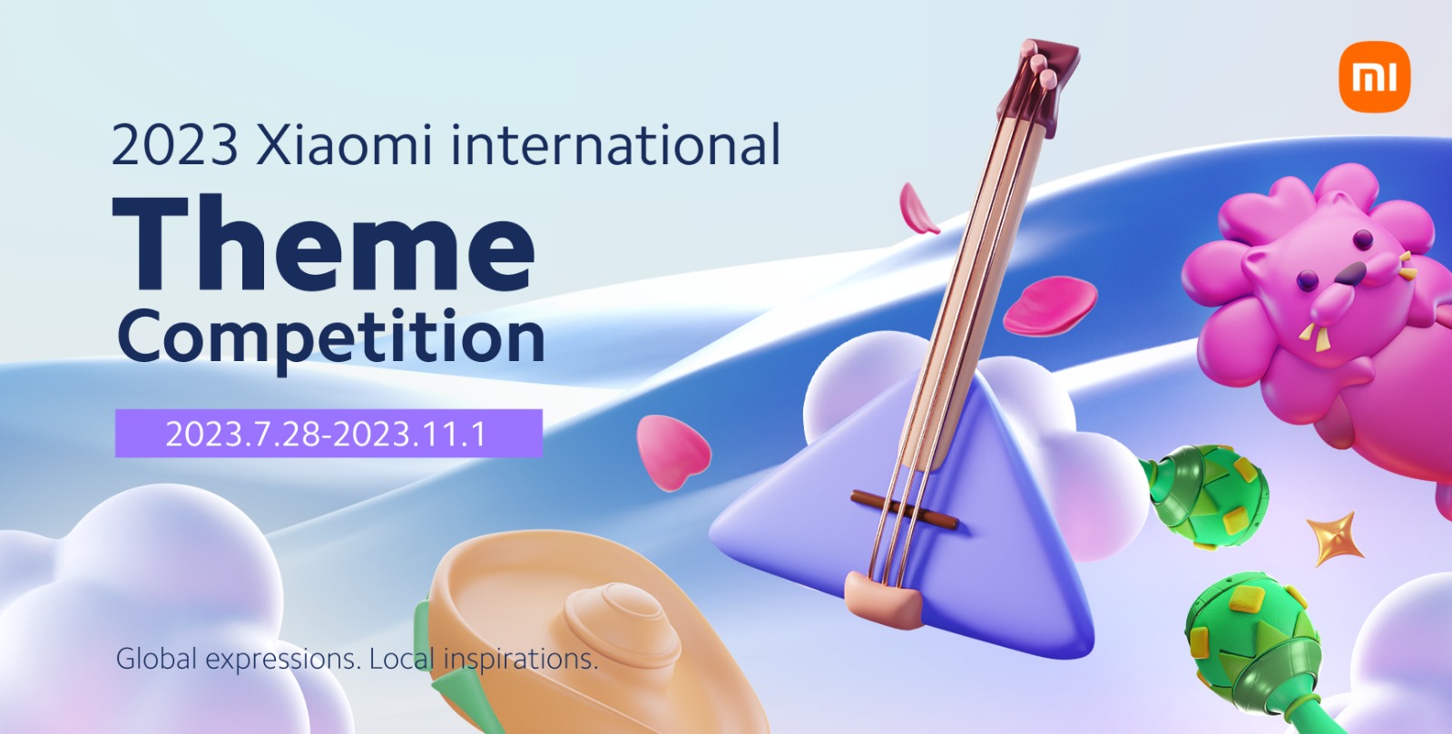 Xiaomi mostrará los temas de sus diseñadores de MIUI a través de su Xiaomi International Theme Competition 2023