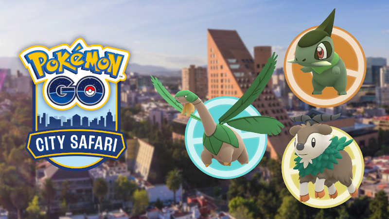 Descubre los Pokémon que llegarán a la Ciudad de México en City Safari 2023