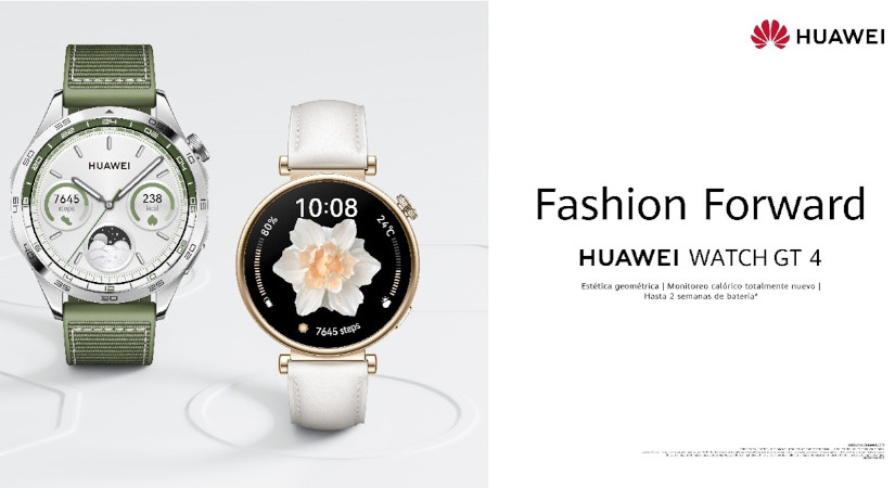 Huawei lanza su más reciente smartwatch, el HUAWEI WATCH GT 4