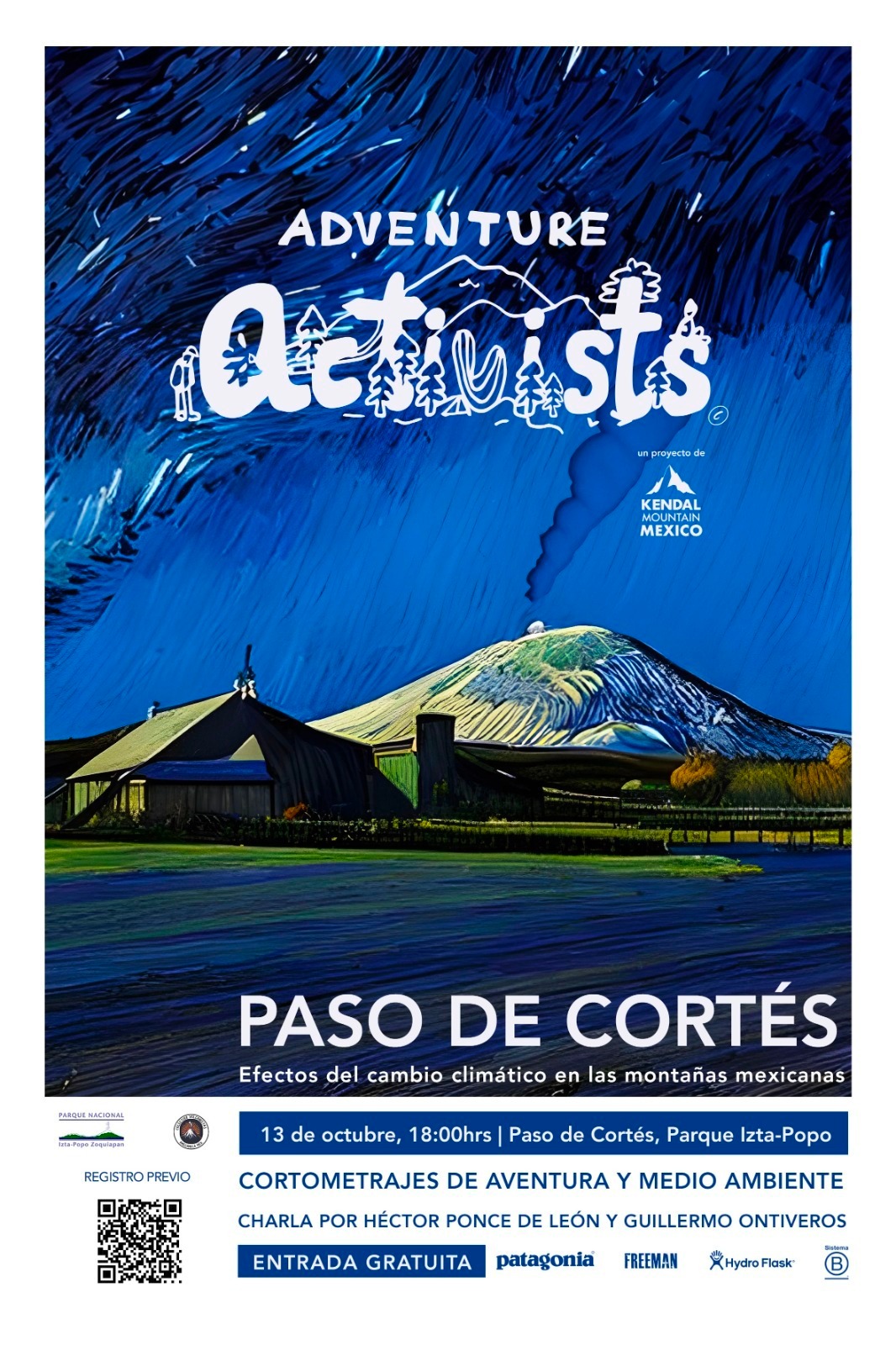 Adventure Activists en Paso de Cortés: Cine y charlas sobre el impacto del cambio climático en las montañas.