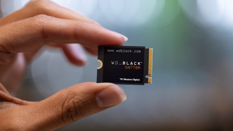 Con la nueva SSD WD_BLACK SN770M NVMe, Western Digital brindará mayor capacidad a las consolas de juego portátiles favoritas de los gamers