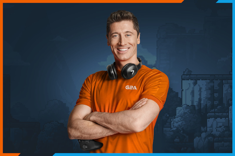 G2A.COM une fuerzas con el delantero superestrella Robert Lewandowski