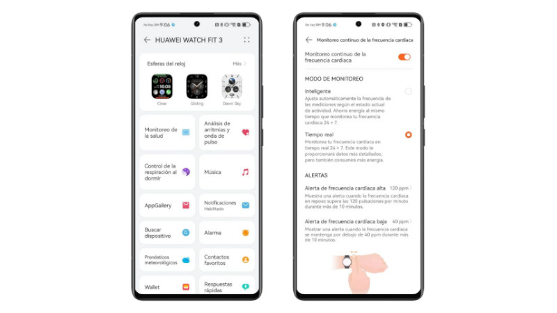 Si activas estas funciones en el HUAWEI WATCH FIT 3, el smartwatch podría salvarte la vida
