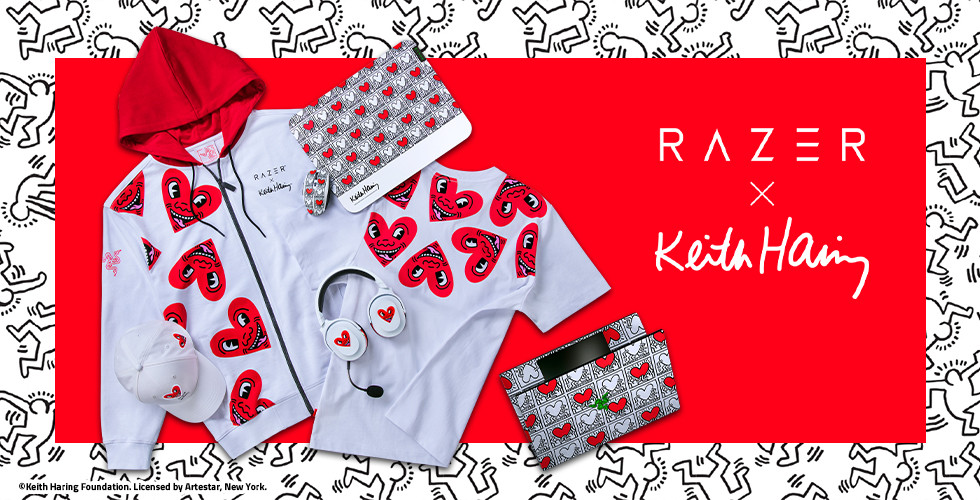 Razer y Keith Haring presentan una colección exclusiva de ropa y periféricos gaming