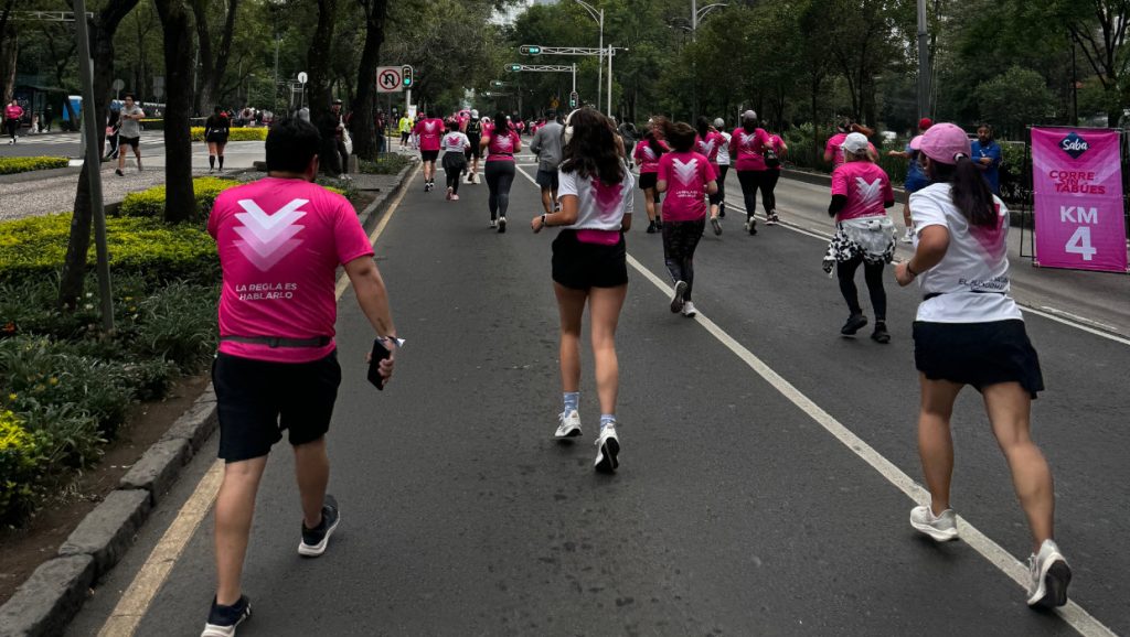 “Corre sin tabúes” La primera carrera que rompe con los prejuicios sobre el ciclo menstrual