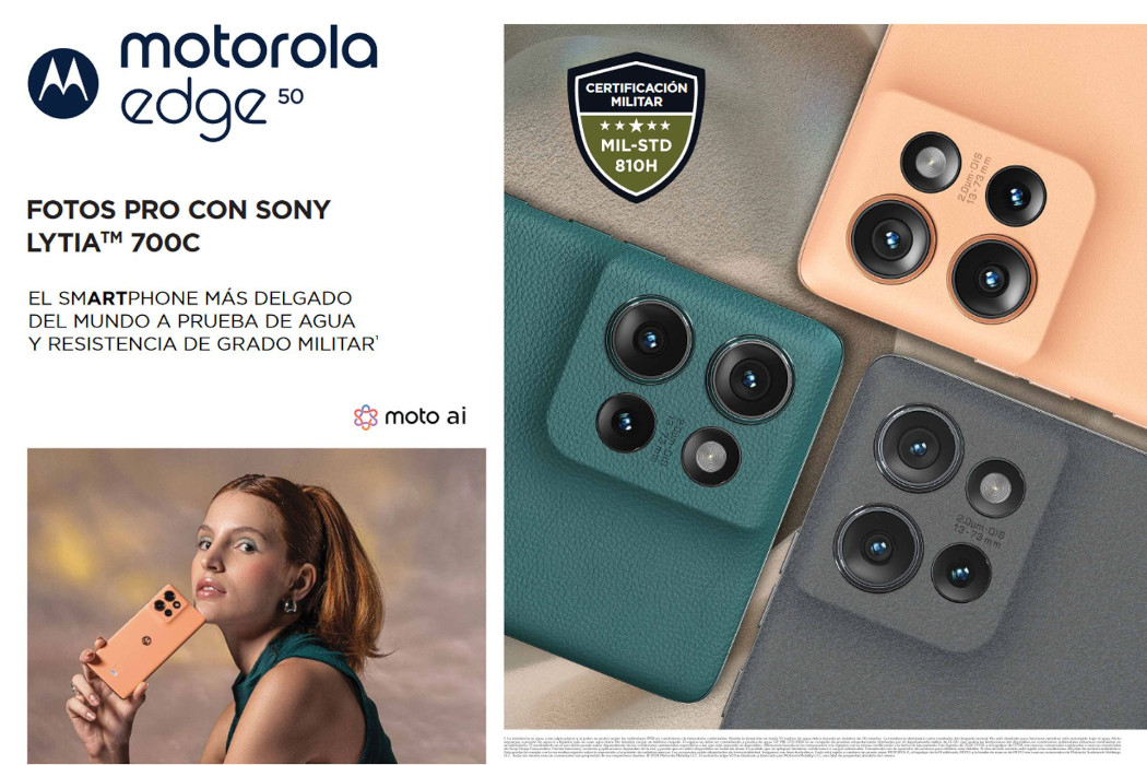 Llega el nuevo motorola edge 50 neo y motorola edge 50 a México