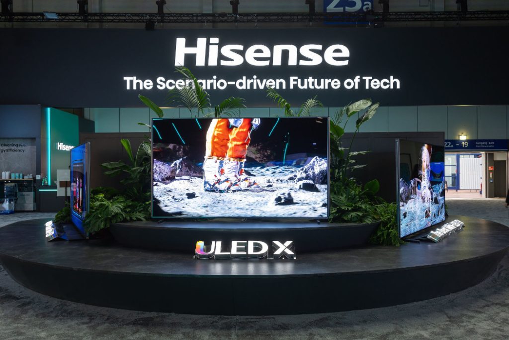 Pantallas de gran formato de Hisense elevan la experiencia gamer a nuevas alturas en IFA 2024