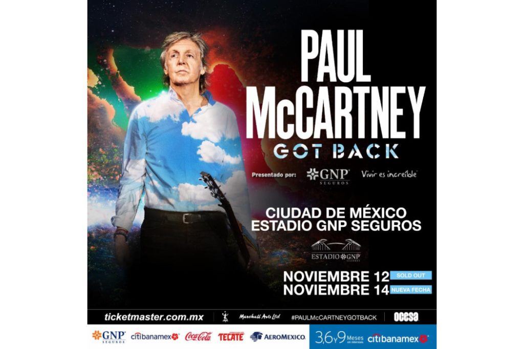 Paul McCartney se prepara con lecciones de idiomas para regresar con su gira Got Back a México