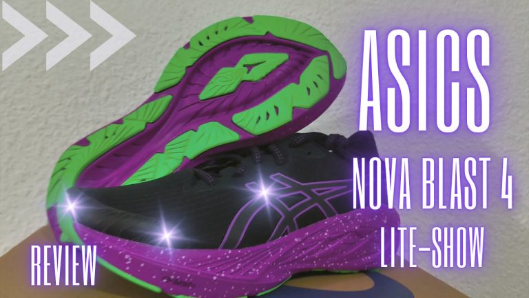 REVIEW Novablast 4 LITE-SHOW de ASICS: Innovación y rendimiento en el calzado deportivo