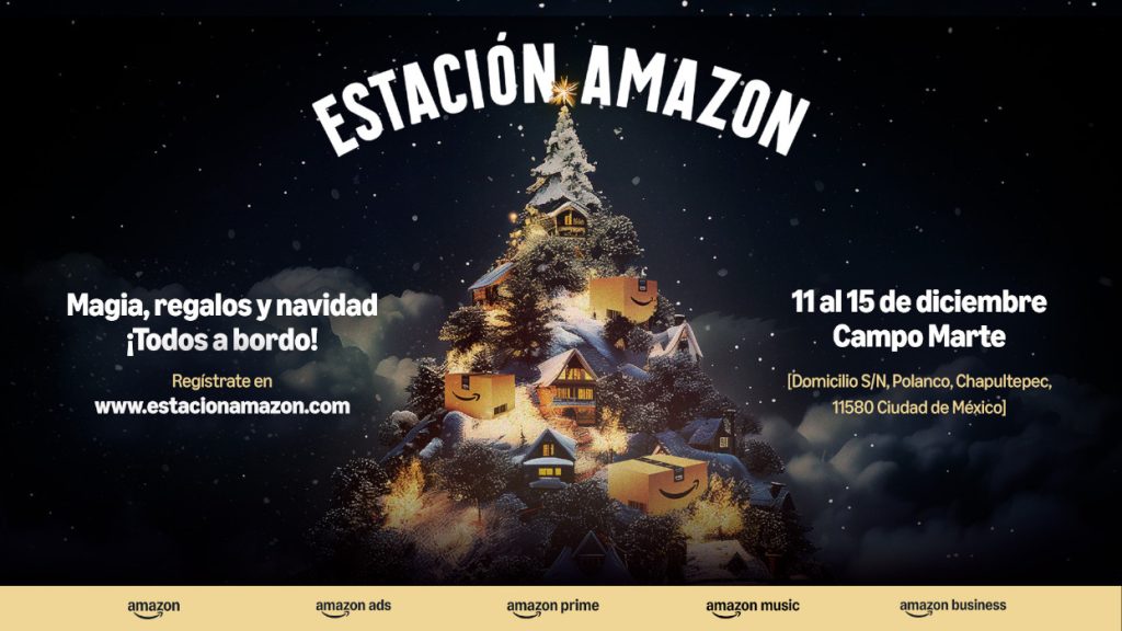 Vuelve “Estación Amazon”, una experiencia inmersiva donde los visitantes podrán vivir la magia de la temporada decembrina