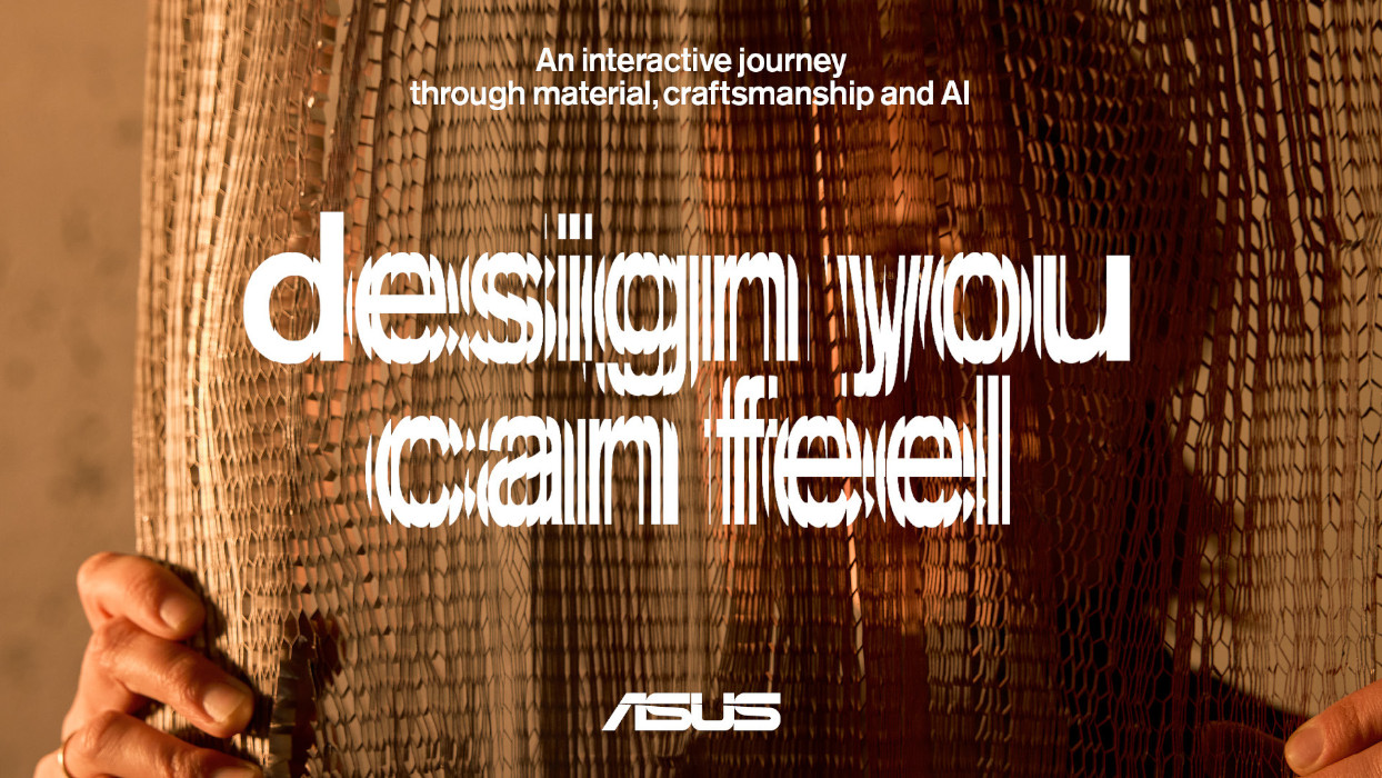 ASUS anuncia la nueva exposición “Design You Can Feel” en la Semana del Diseño de Milán