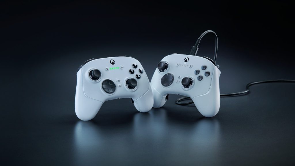 Nueva línea de mandos Razer Wolverine V3 en blanco