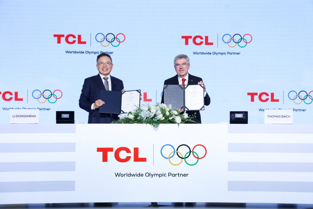 TCL se une al Movimiento Olímpico como patrocinador global hasta 2032