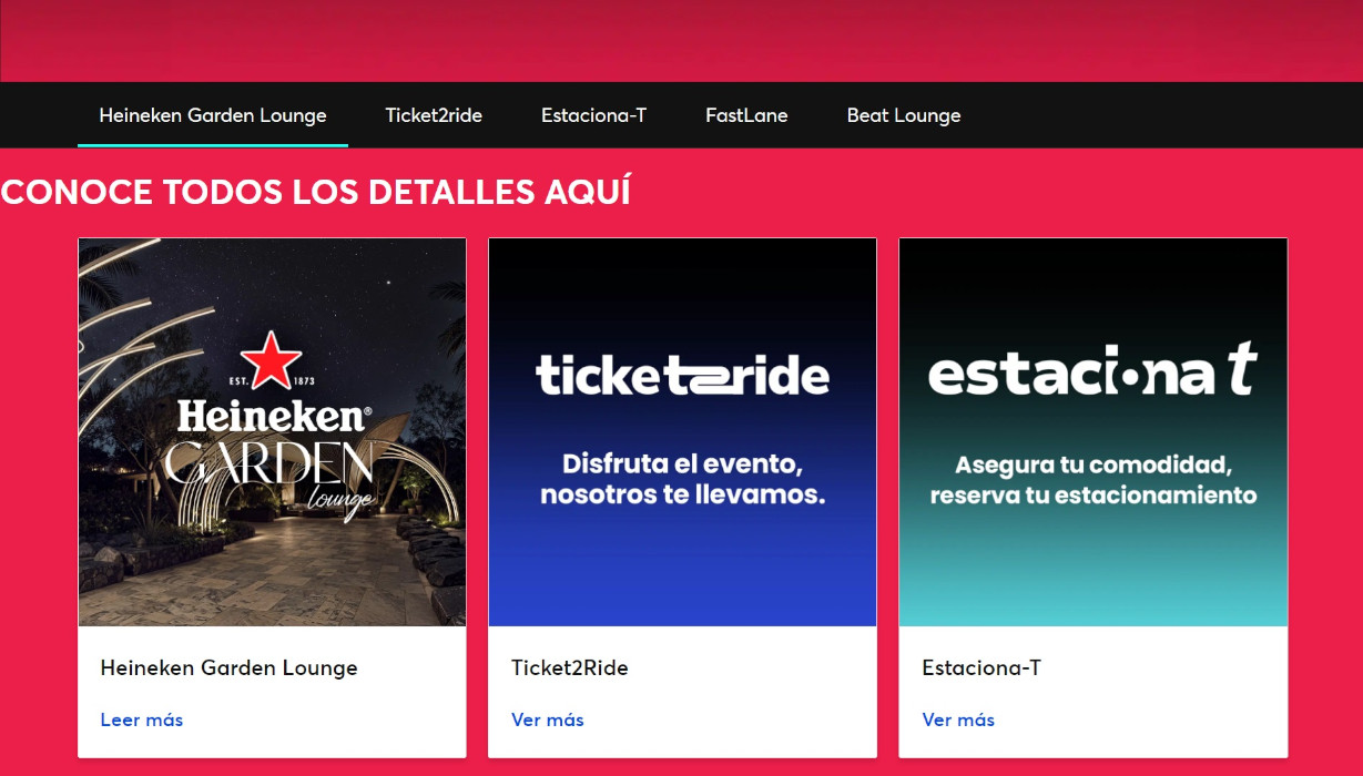 OCESA presenta Experiencias+, una nueva forma de vivir los eventos al máximo