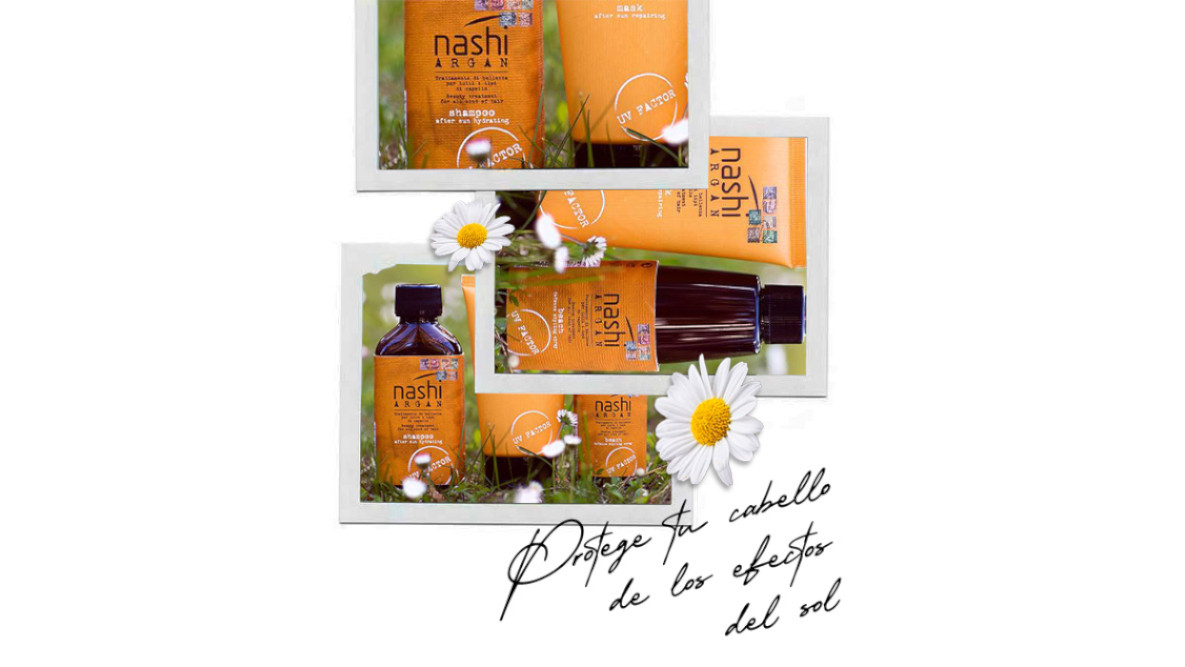 Protege tu cabello del sol esta primavera con Nashi Argan