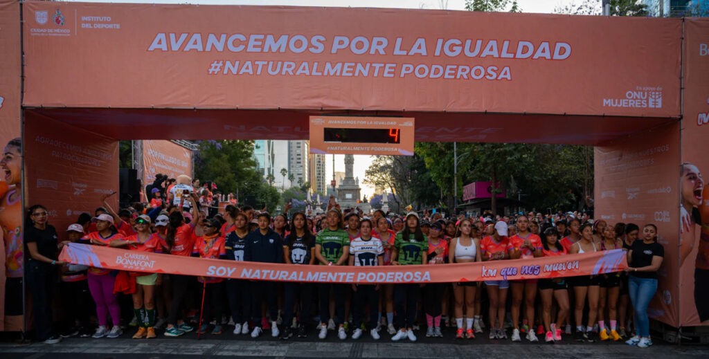 Miles de mujeres participan en la Carrera Bonafont 2025