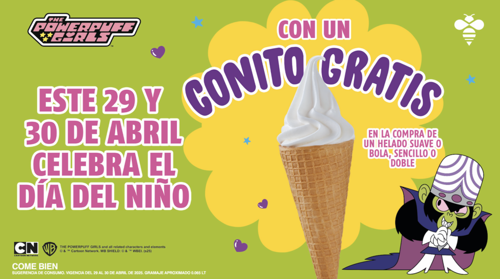 Nutrisa festeja el Día del Niño y de la Niña con conitos gratis
