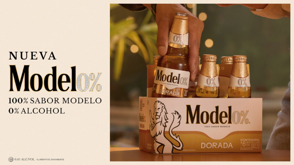 Cerveza Modelo lanza Model0%