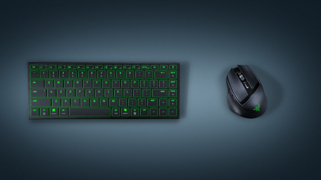 Razer presenta teclado y ratón ergonómicos para la productividad en cualquier sitio
