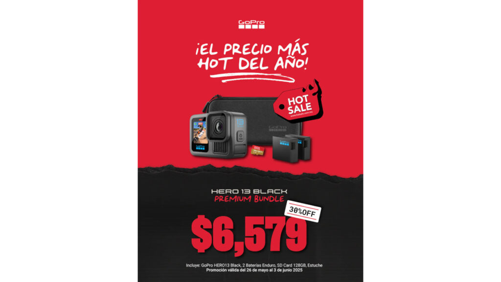 Este Hot Sale arde en GoPro.mx – Descuentos épicos para capturar tu mejor aventura