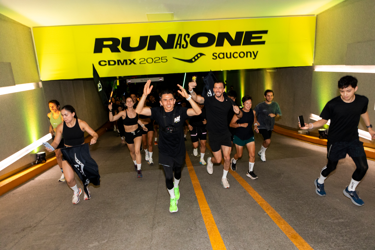 Celebración del Global Running Day con Saucony en la CDMX