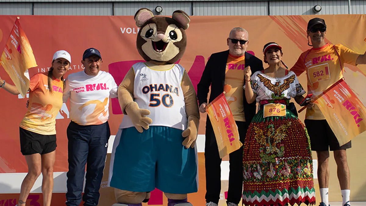 Más de 1,200 personas participan en Health Care Run 2025 de Volkswagen de México