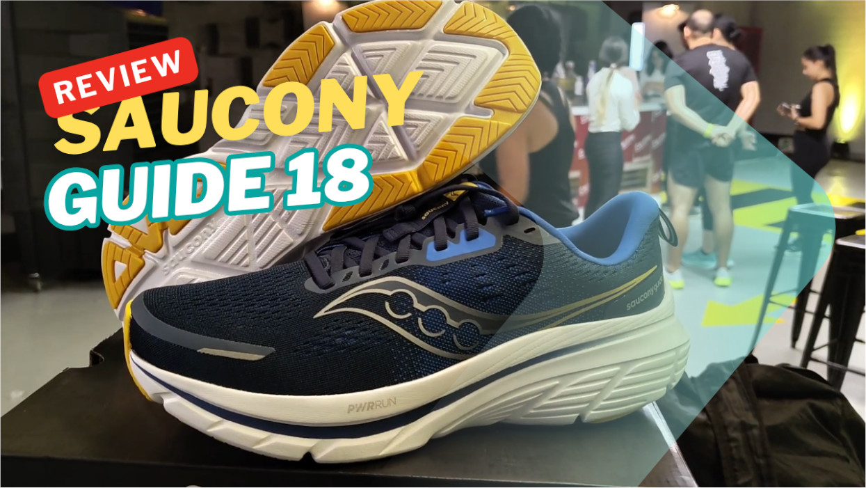 Review Saucony Guide 18