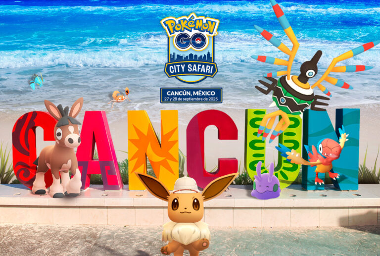 El City Safari de Pokémon GO regresa a México, ahora ¡en Cancún!