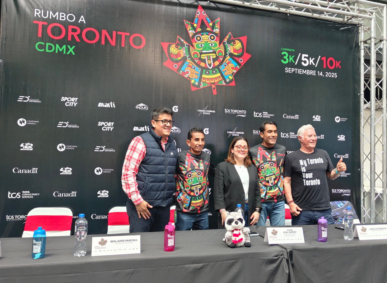 La carrera rumbo al TCS Toronto Waterfront Marathon 2025 llega a la CDMX este 14 de septiembre