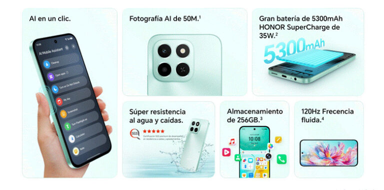 Con el HONOR X6c, por primera vez, la inteligencia artificial es verdaderamente accesible para todos