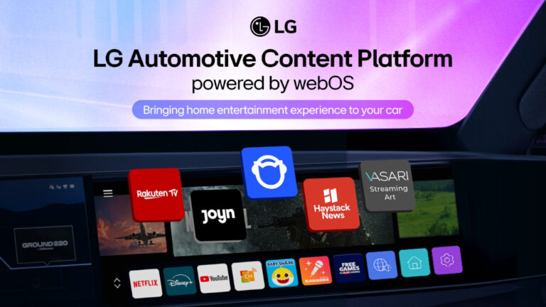 LG lleva streaming premium a los nuevos modelos de KIA en Europa con su plataforma de contenidos automotive con webOS