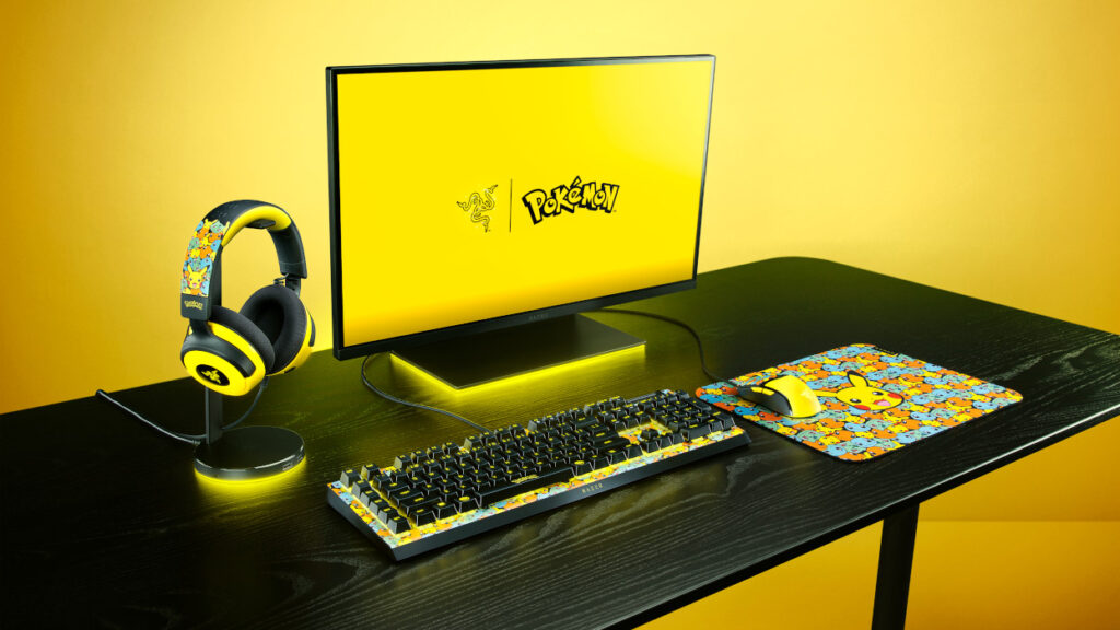 Llega la colección Razer Pokémon a todo el mundo
