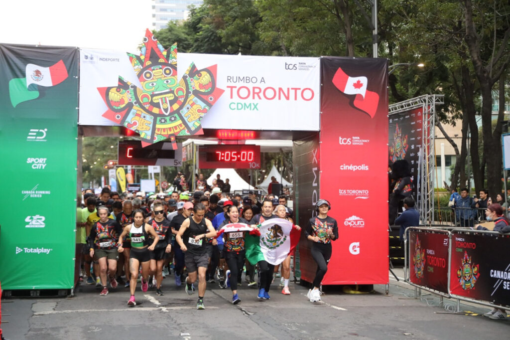 TCS, Canada Running Series y Emoción Deportiva llevan a cabo la Carrera Rumbo al TCS Toronto Waterfront Marathon 2025