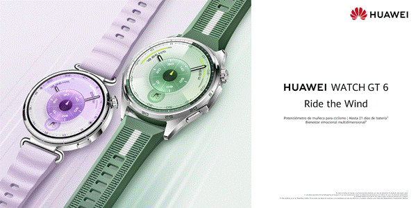Huawei presenta la serie WATCH GT 6