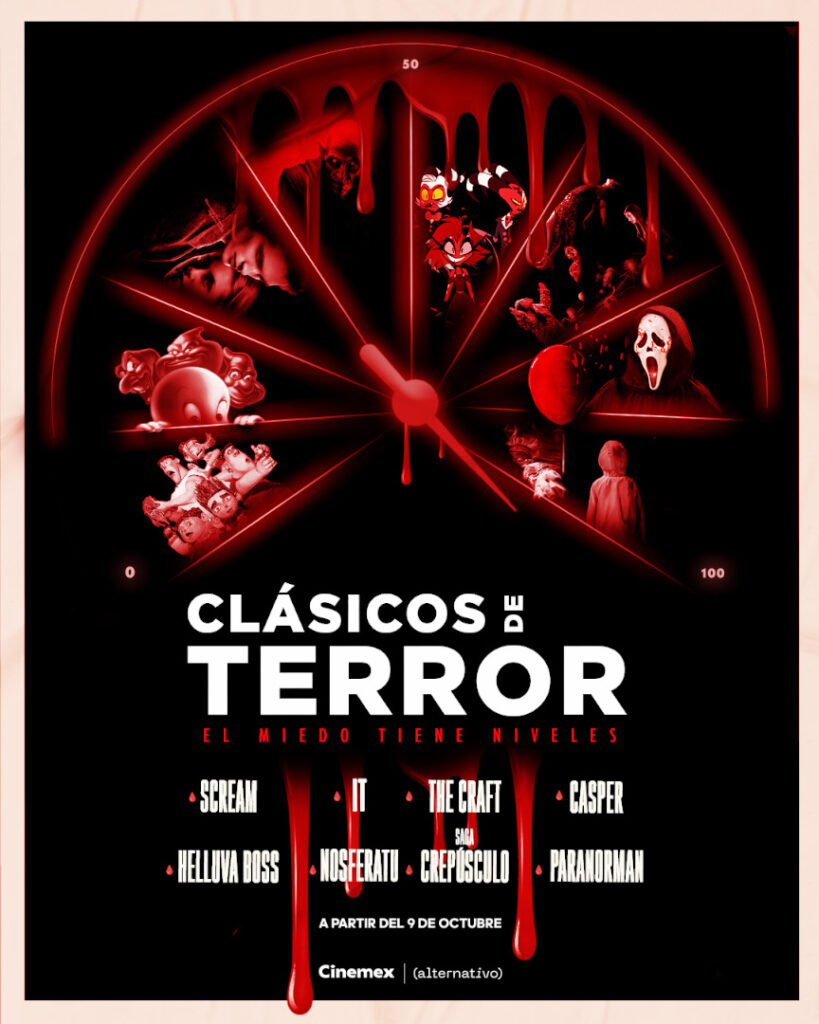 Disfruta de tus favoritos de terror en Cinemex