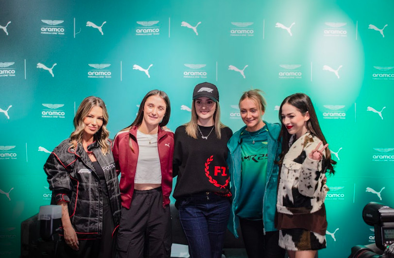 PUMA y Aston MArtin presentan “She leads the way”
