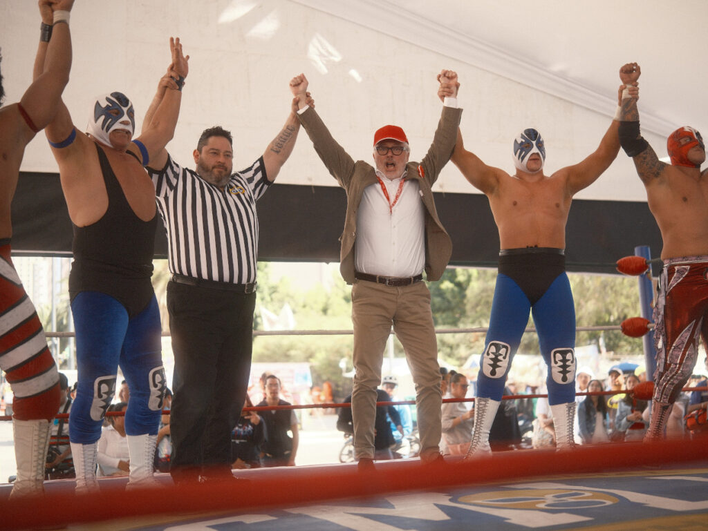 Así se vivió Lucha por el Agua, el evento que convirtió al Monumento a la Revolución en un ring por la protección del recurso hídrico