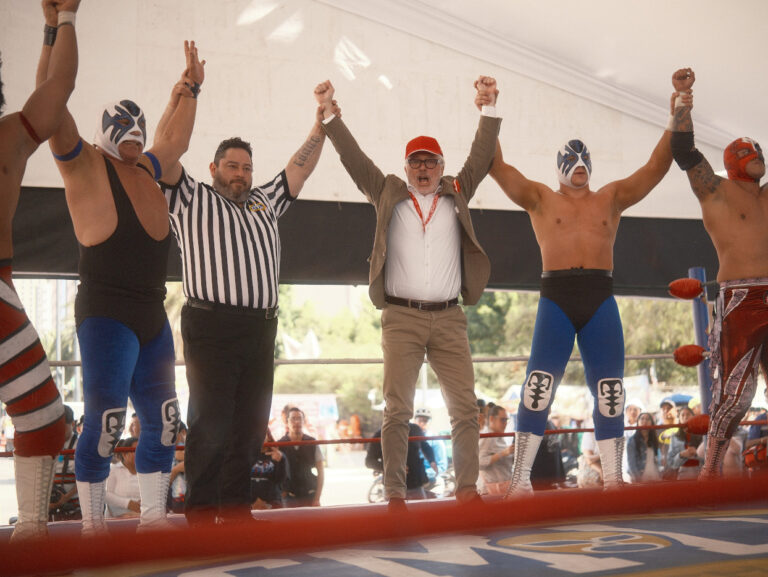 Así se vivió Lucha por el Agua, el evento que convirtió al Monumento a la Revolución en un ring por la protección del recurso hídrico