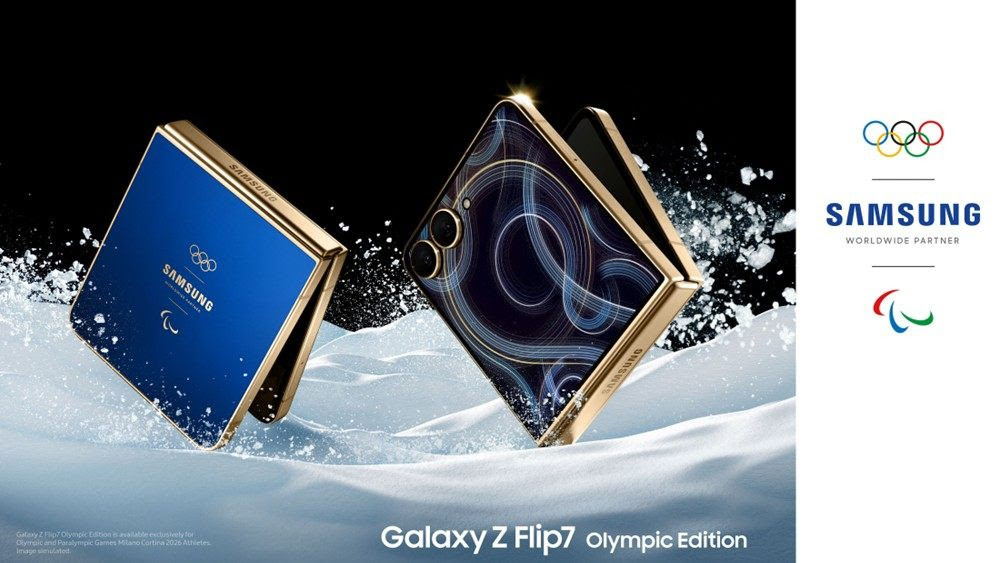 Samsung presenta el exclusivo Galaxy Z Flip7 Olympic Edition