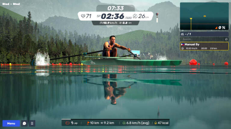 MyWhoosh presenta el modo Remo, que marca la expansión de la plataforma al entrenamiento multideportivo