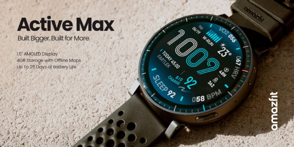 Amazfit lanza Active Max en México