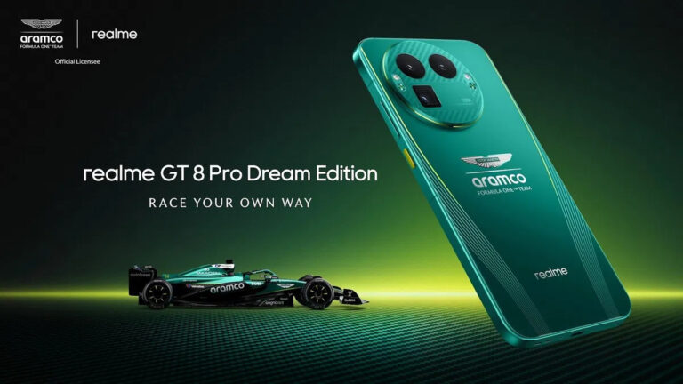 El smartphone definitivo de F1: realme GT 8 ProDream Edition