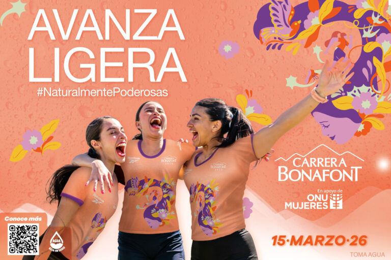 Bonafont y ONU Mujeres se unen por octavo año para la Carrera Bonafont 2026