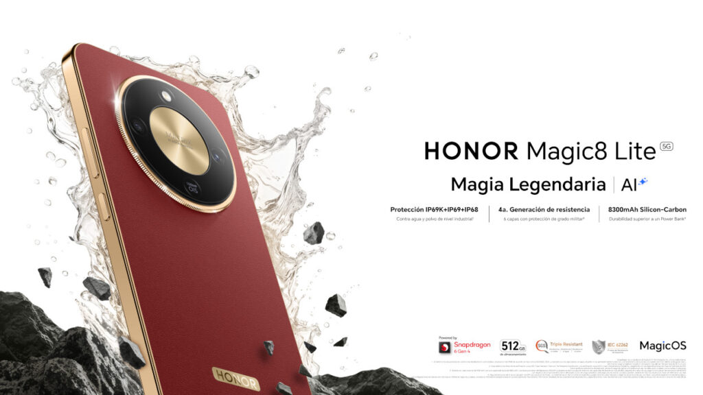 El HONOR Magic8 Lite llega a México