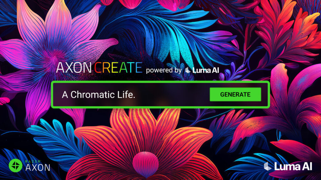 Razer Axon Wallpaper Engine se asocia con Luma AI para lanzar la generación de fondos de pantalla impulsada por IA
